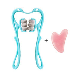 Image of Multifunctional Manual Six-wheel Neck Massager Massage Relie