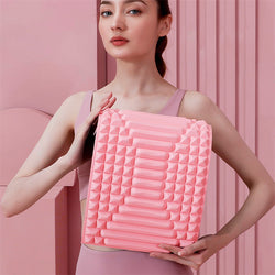 Image of Back Stretcher Pillow Neck Lumbar Support Massager For Netin