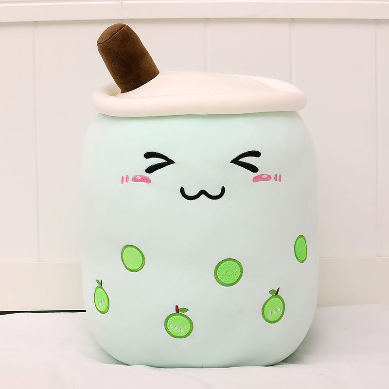Cute Fruit Drink Plush Stuffed Soft Strawberry Milk Tea Plush Boba Cute Fruit Drink Plush Stuffed Soft Strawberry Milk Tea Plush Boba 
