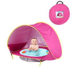 Image of Baby Beach Tent Kids Outdoor Camping Easy Fold Up Water