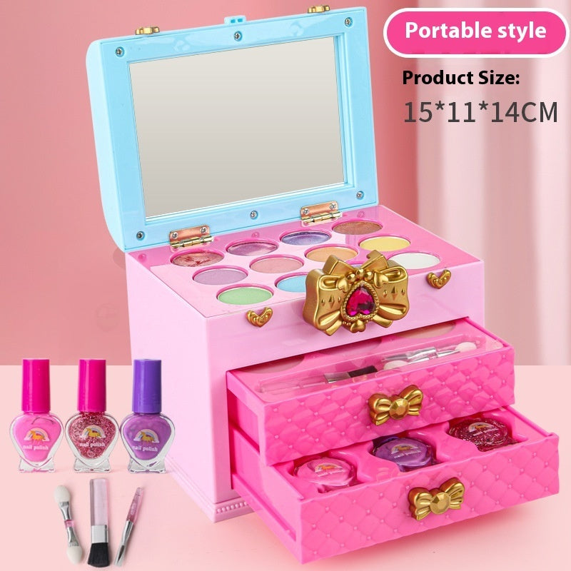 Children's Cosmetics Suit Girls' Cosmetics Pouch Toys Play