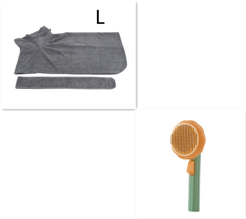 New Pet Cat Brush Hot Sellin Hand-held Steel Wire Self