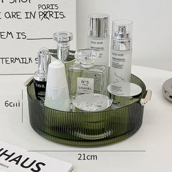 Image of Rotating Cosmetics Storage Box Household Desk