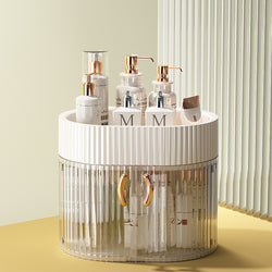 Image of Cosmetics Storage Box Dustproof Desktop Dresser