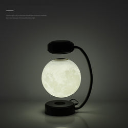 Image of 3D LED Moon Night Light Wireless Magnetic Levitating Rotatin