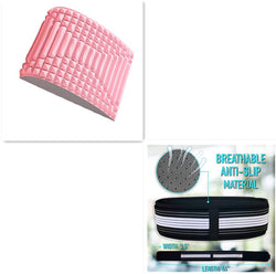 Image of Back Stretcher Pillow Neck Lumbar Support Massager For Netin