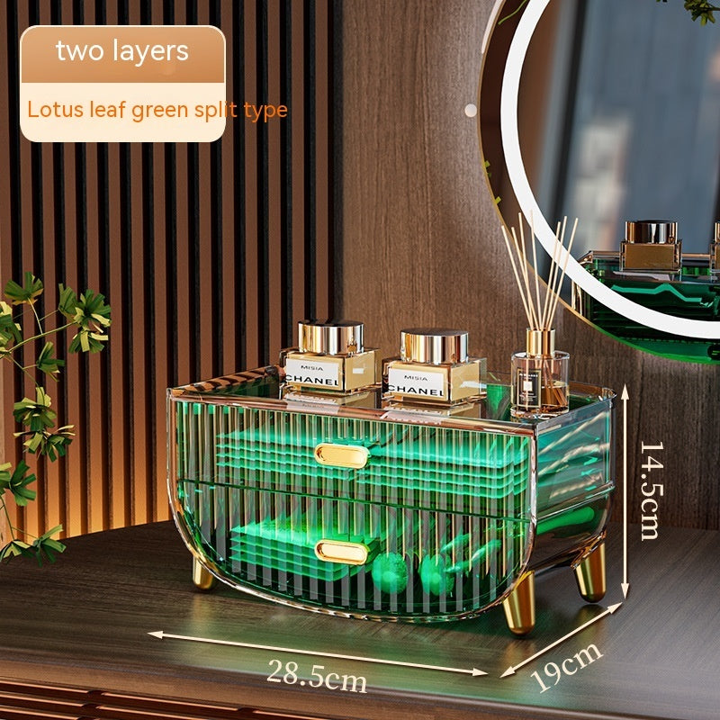 Cosmetics Dustproof Skin Care Products Desktop Storage Rack