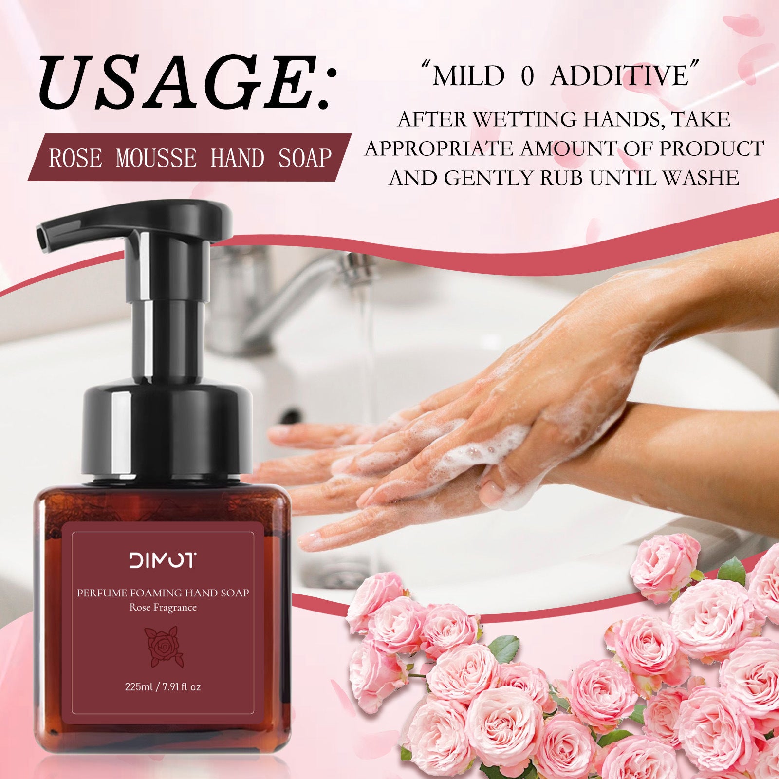 Deep Cleansing Mousse Mild Hand Fragrance Fragrance Hand Sanitizer
