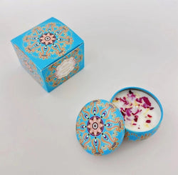 Image of Dried Flower Fragrance Candle Flower Fragrance Incense Candle