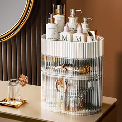 Image of Cosmetics Storage Box Dustproof Desktop Dresser
