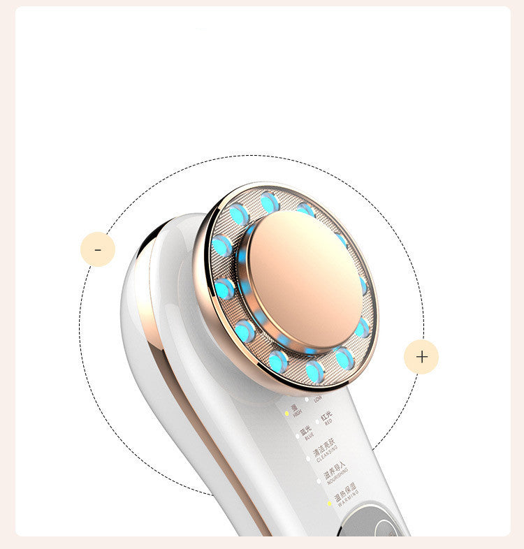 Image of Facial Massager Skin Care Tools 7 In 1 Face Lifting Machine Galvanic Facial Machine Face Tightening Machine For Skin High Frequency Facial Machine
