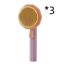 Image of New Pet Cat Brush Hot Sellin Hand-held Steel Wire Self