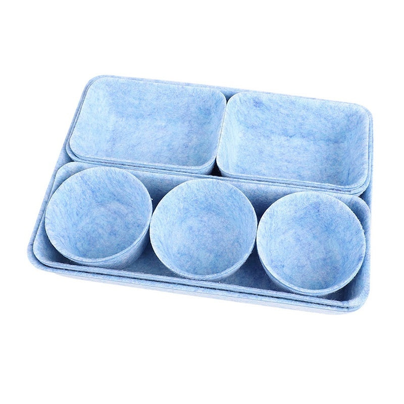 Sundries Storage Basket Desktop Snack  Cosmetic