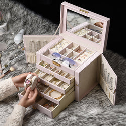 Image of Jewelry Box Large Capacity Cosmetics