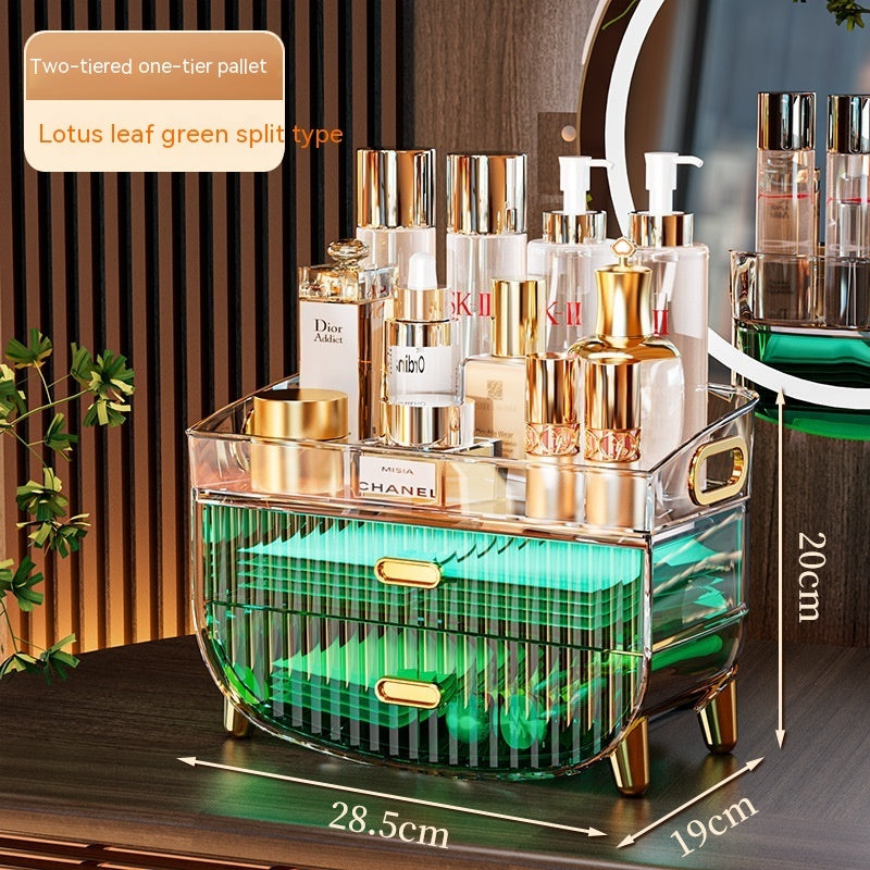 Cosmetics Dustproof Skin Care Products Desktop Storage Rack