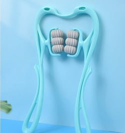 Image of Multifunctional Manual Six-wheel Neck Massager Massage Relie
