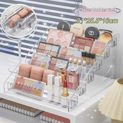 Image of Plastic Transparent Cosmetics Storage Box