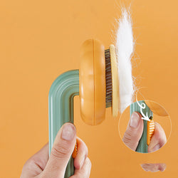 Image of New Pet Cat Brush Hot Sellin Hand-held Steel Wire Self