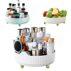 Image of Plastic Cosmetics Rotating Storage Box
