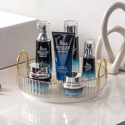 Image of Bathroom Cosmetics Rotating Storage Rack Desktop