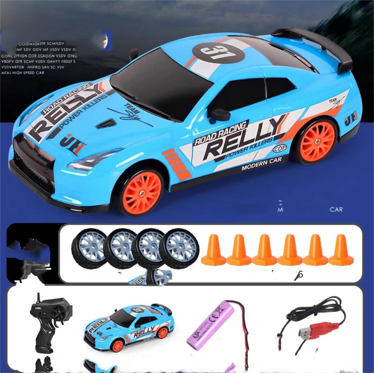 2.4G Drift Rc Car 4WD RC Drift Car Toy Remote Control 