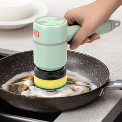 Image of Electric Cleaning Brush Dishwashing Brush Automatic Wireless