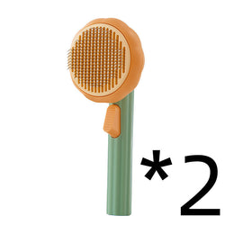 Image of New Pet Cat Brush Hot Sellin Hand-held Steel Wire Self