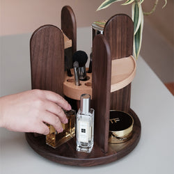 Image of Rotate Desktop Cosmetics Storage Organize Box