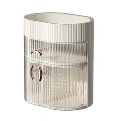 Image of Cosmetics Storage Box Dustproof Desktop Dresser