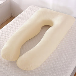 Image of Summer Sleeping Support Pillow For Pregnant Women U Shape Maternity
