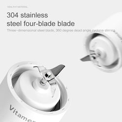Image of 350ml Portable Blender Juicer Electric USB Rechargeable