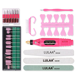 Image of Nail Polishing Machine Portable Mini Electric Nail Beauty Tool Set