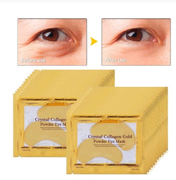 Image of Beauty Gold Crystal Collagen Patches For Eye Anti-Aging Acne