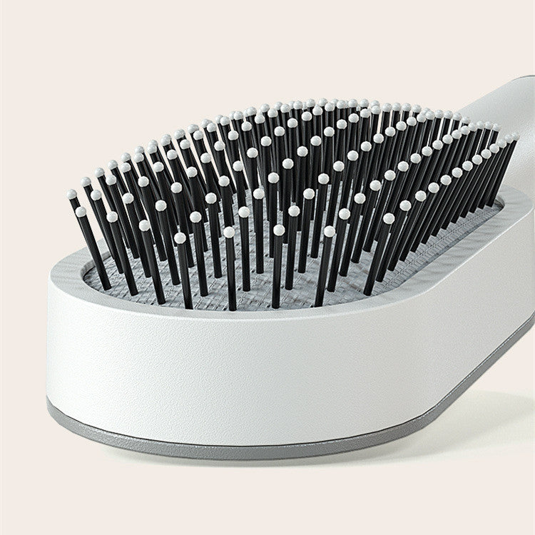 Image of Self Cleaning Hair Brush For Women Onekey Cleaning Hair Loss