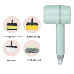 Image of Electric Cleaning Brush Dishwashing Brush Automatic Wireless