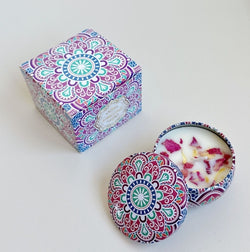 Image of Dried Flower Fragrance Candle Flower Fragrance Incense Candle