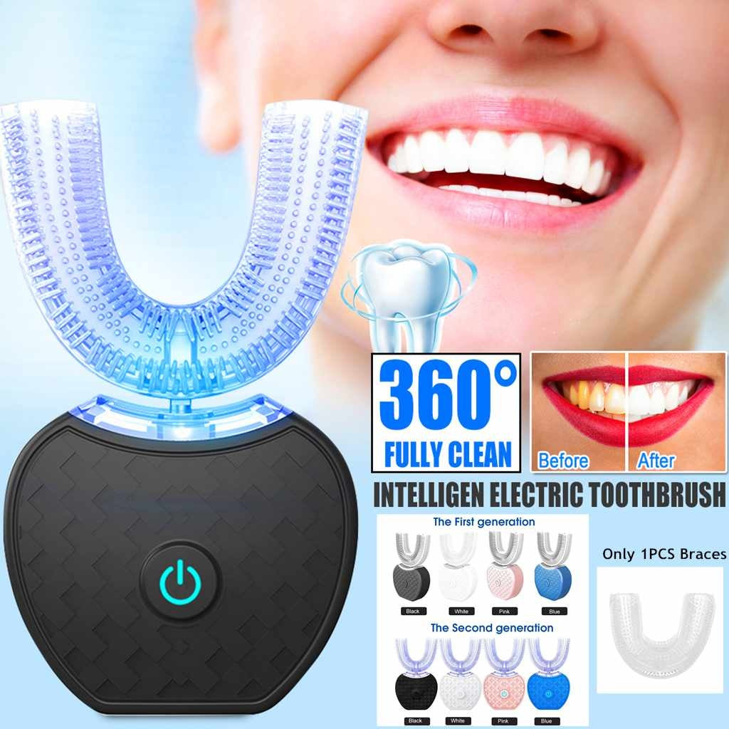 360 Degrees Intelligent Automatic Electric  Toothbrush Water