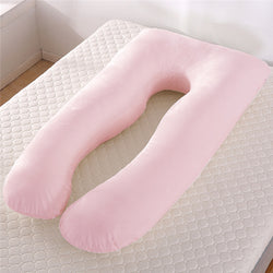 Image of Summer Sleeping Support Pillow For Pregnant Women U Shape Maternity