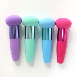 Image of Small Mushroom Beauty Pen Powder Puff Makeup Tools
