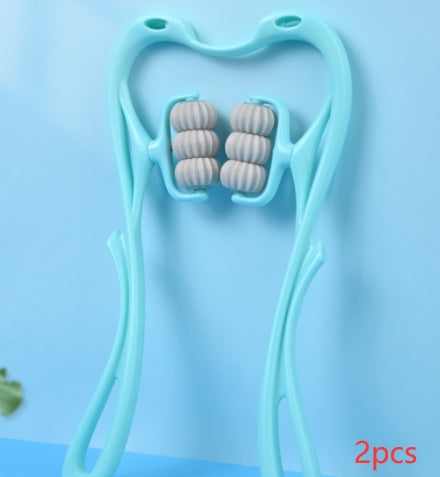Multifunctional Manual Six-wheel Neck Massager Massage Relie Massage Relieve