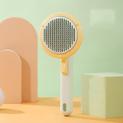 Image of New Pet Cat Brush Hot Sellin Hand-held Steel Wire Self