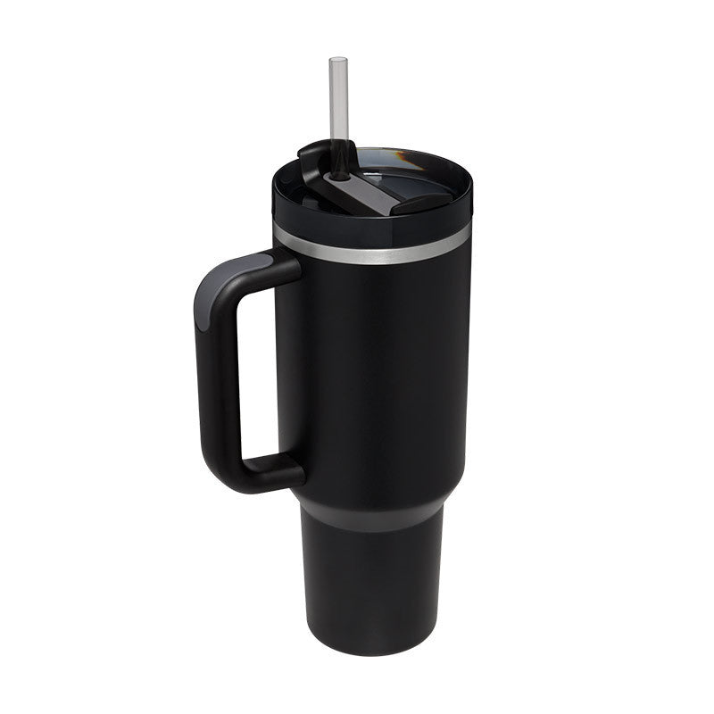  Handle Straw Insulated Stainless Steel