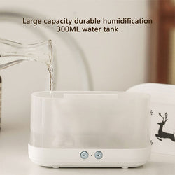 Image of Elk Flame Humidifier Diffuser Mute Household Atmosphere Lamp