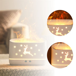 Image of Elk Flame Humidifier Diffuser Mute Household Atmosphere Lamp