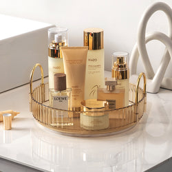 Image of Bathroom Cosmetics Rotating Storage Rack Desktop