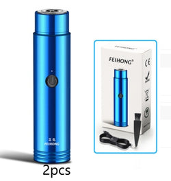 Image of Mini Electric Shaver Portable Car Rechargeable Shaver carten