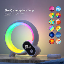 Image of Creative Q Light Analog Sunrise Digital Display Alarm Clock 