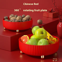 Image of Plastic Cosmetics Rotating Storage Box